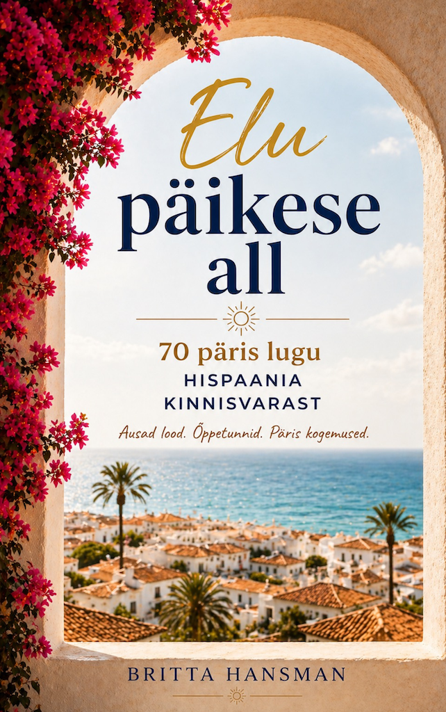 Elu päikese all e-raamatu kaas